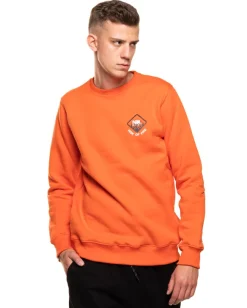 BLUZA BEZ KAPTURA RISK ORANGE