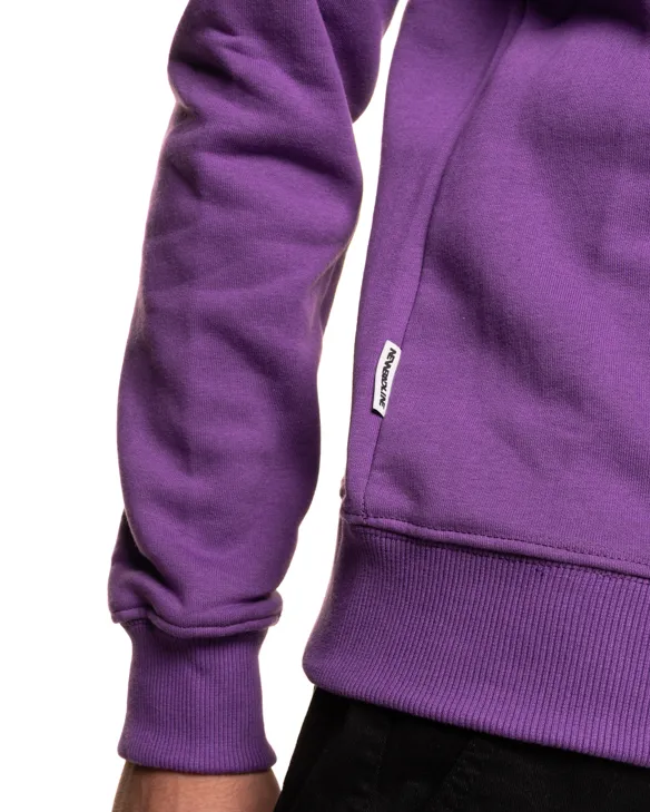 BLUZA BEZ KAPTURA RISK VIOLET