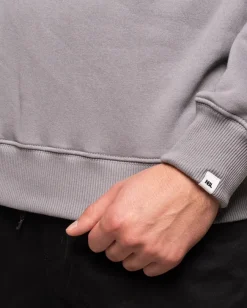 BLUZA BEZ KAPTURA STICKERS GREY