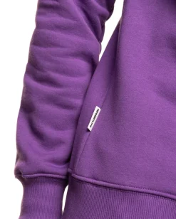 BLUZA BEZ KAPTURA STICKERS VIOLET