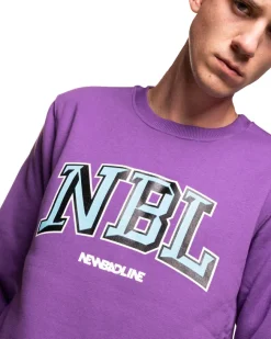 BLUZA BEZ KAPTURA TEAM VIOLET