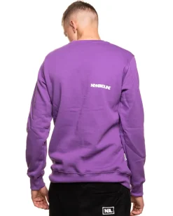 BLUZA BEZ KAPTURA TEAM VIOLET