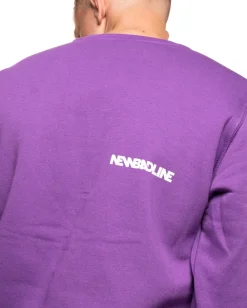BLUZA BEZ KAPTURA TEAM VIOLET