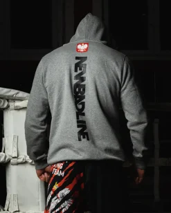 BLUZA Z KAPTUREM ARMIA BEDNARKA GREY