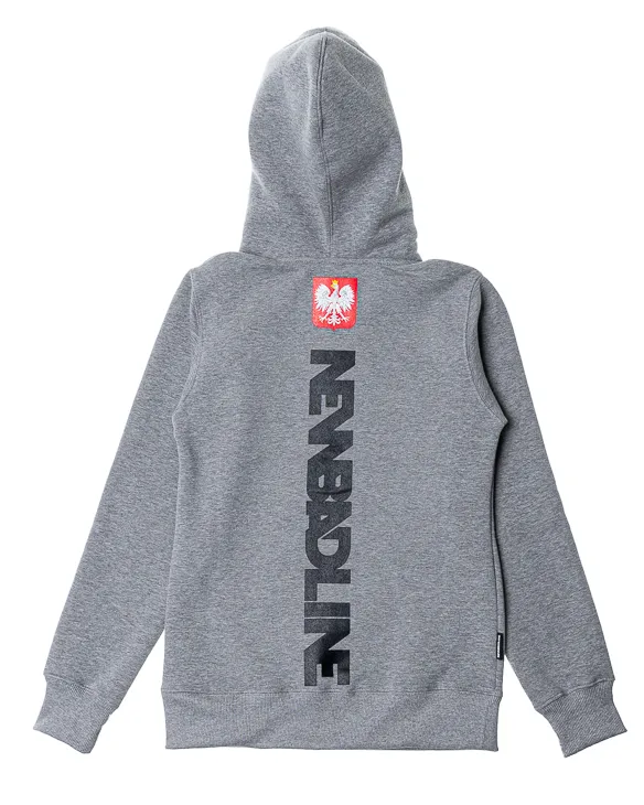 BLUZA Z KAPTUREM ARMIA BEDNARKA GREY