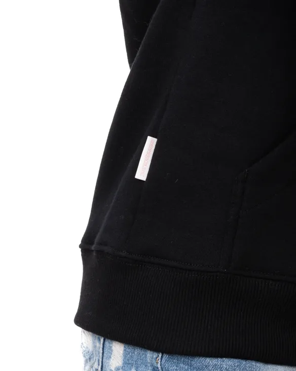 BLUZA Z KAPTUREM DAMSKA RISK BLACK