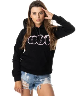 BLUZA Z KAPTUREM DAMSKA SWEET BLACK
