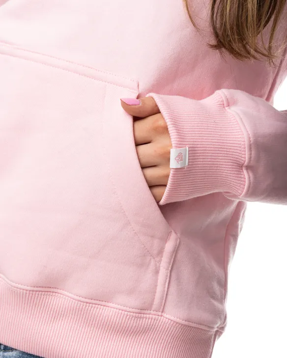 BLUZA Z KAPTUREM DAMSKA SWEET PINK