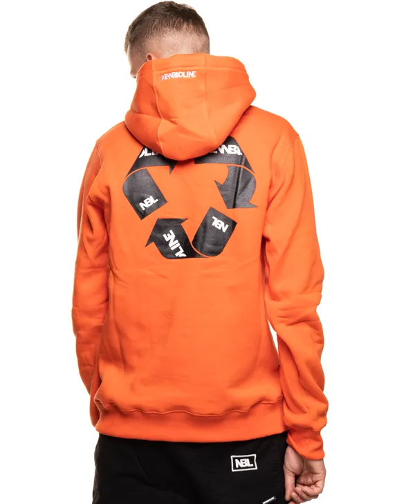 BLUZA Z KAPTUREM SIGN ORANGE