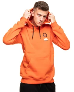 BLUZA Z KAPTUREM SIGN ORANGE