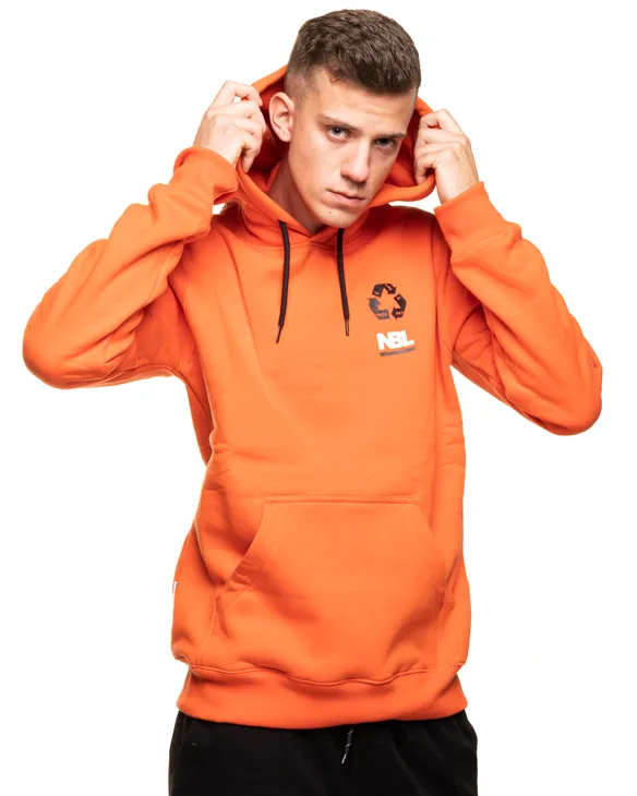BLUZA Z KAPTUREM SIGN ORANGE