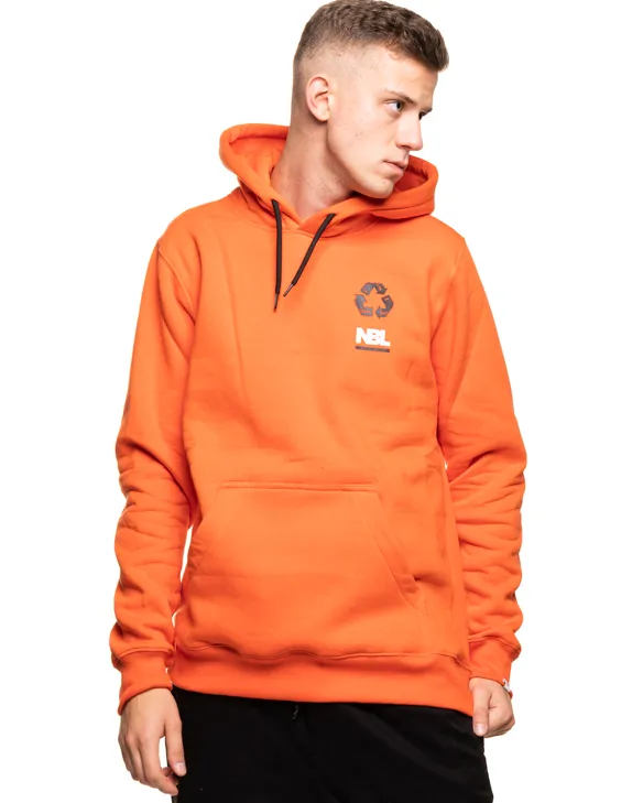 BLUZA Z KAPTUREM SIGN ORANGE