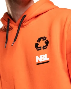 BLUZA Z KAPTUREM SIGN ORANGE