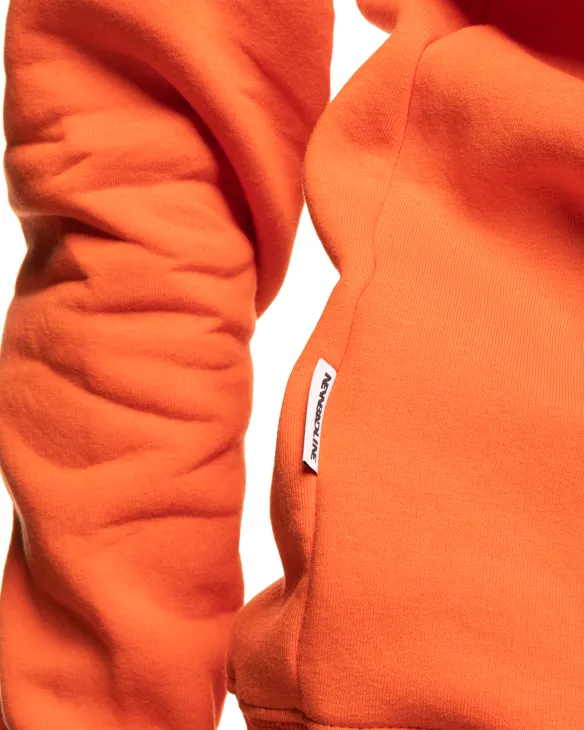 BLUZA Z KAPTUREM SIGN ORANGE