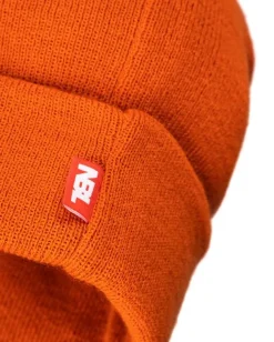 CZAPKA ZIMOWA LOGO ORANGE