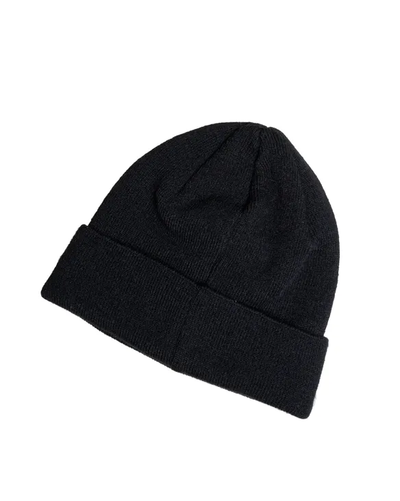 CZAPKA ZIMOWA LOGO SMALL BLACK