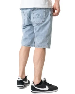 Krótkie Spodenki Jeans Icon Light Blue