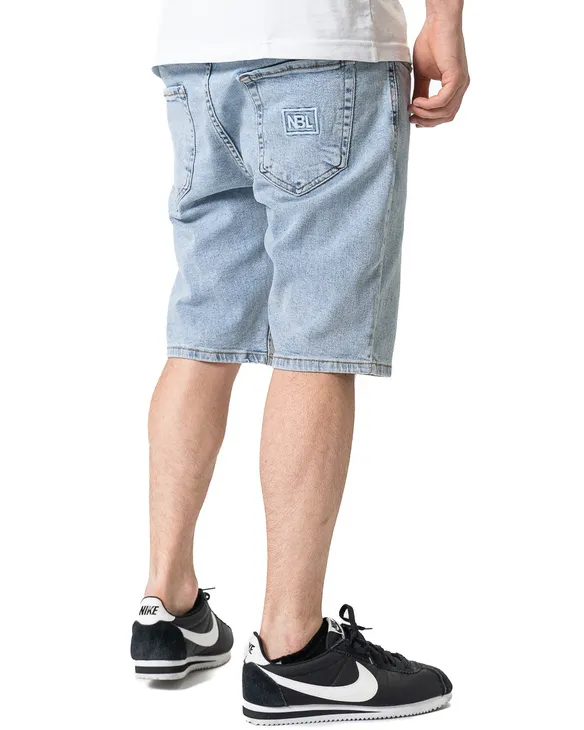 Krótkie Spodenki Jeans Icon Light Blue