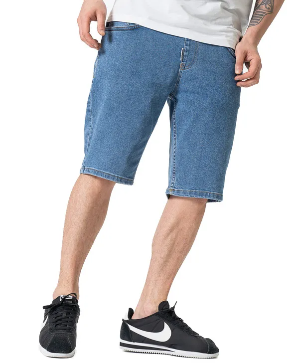 Krótkie Spodenki Jeans Icon Blue