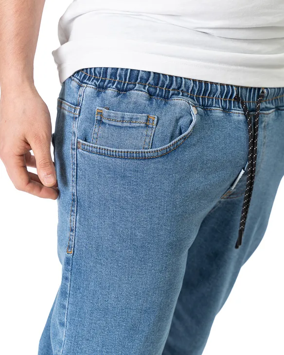 Krótkie Spodenki Jeans Icon Blue