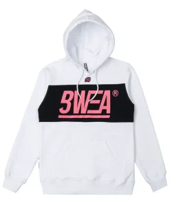 NBL X BLIND WEAR BLUZA Z KAPTUREM BWEA WHITE-BLACK