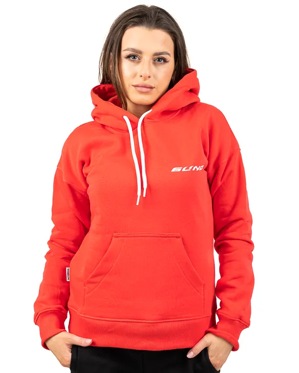 NBL X BLIND WEAR BLUZA Z KAPTUREM DAMSKA BLIND RASPBERRY