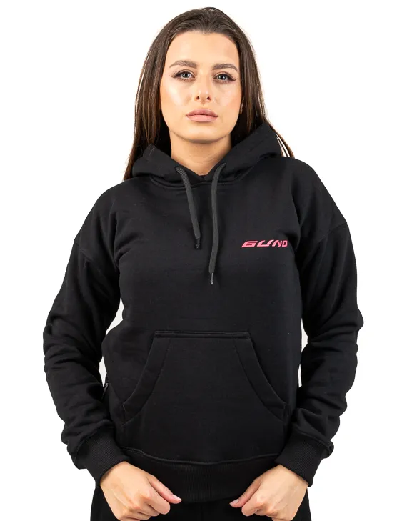 NBL X BLIND WEAR BLUZA Z KAPTUREM DAMSKA BLIND BLACK