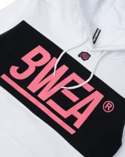 NBL X BLIND WEAR BLUZA Z KAPTUREM BWEA WHITE-BLACK