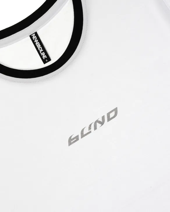 NBL X BLIND WEAR T-SHIRT DAMSKI REFLECT WHITE