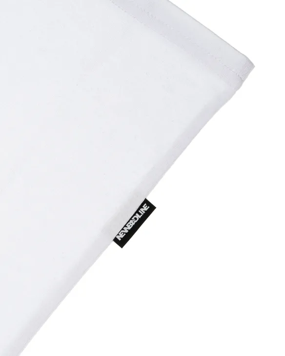 NBL X BLIND WEAR T-SHIRT DAMSKI REFLECT WHITE