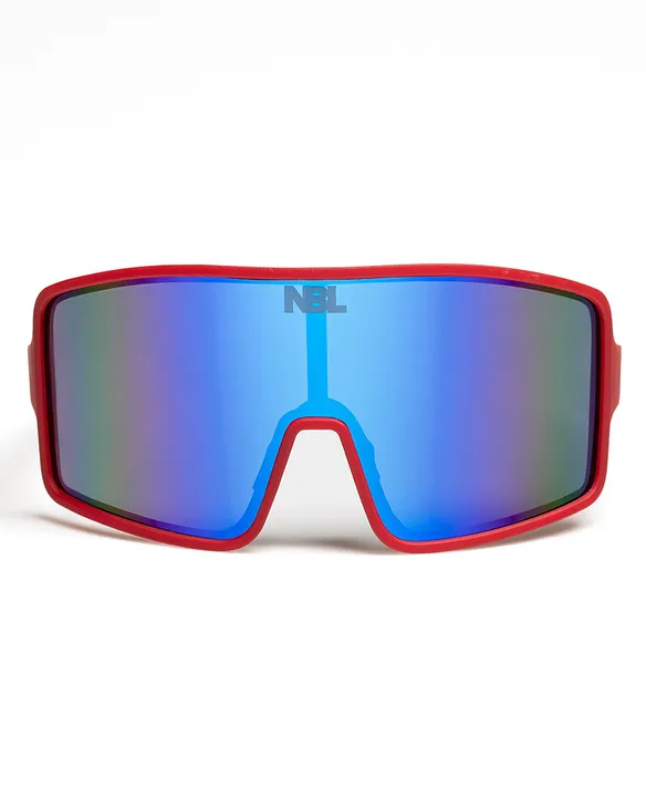 OKULARY BOLD RED RUBBER RED MIRROR 01-88