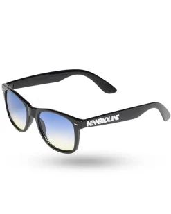 OKULARY CLASSIC BLACK FLASH BLUE / YELLOW 01-27