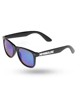 OKULARY CLASSIC BLACK FLASH GREEN MIRROR 01-18