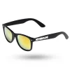 OKULARY CLASSIC BLACK MAT YELLOW MIRROR 01-03
