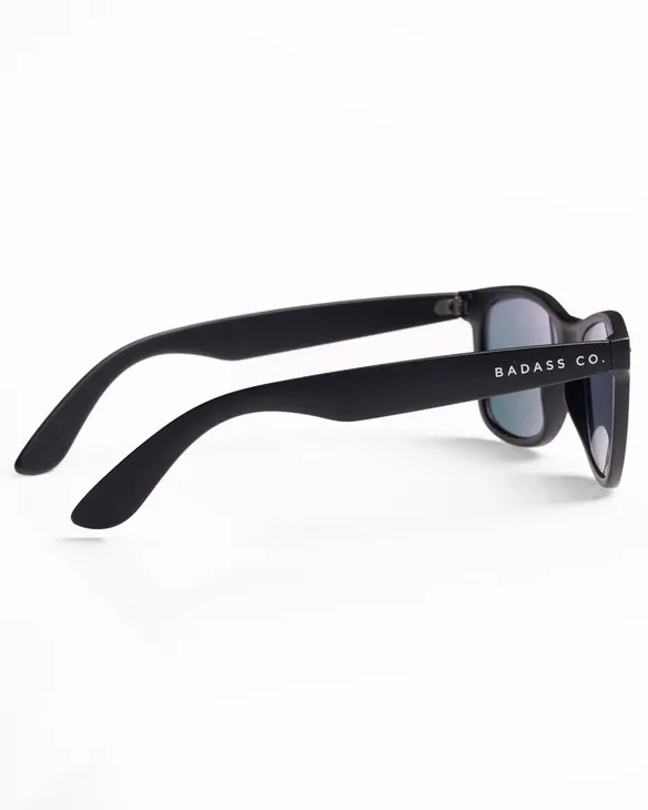 OKULARY CLASSIC BLACK MAT PINK MIRROR 01-05