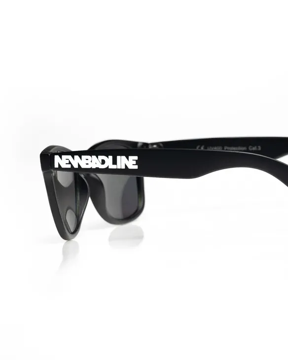 OKULARY CLASSIC BLACK MAT YELLOW MIRROR 01-03