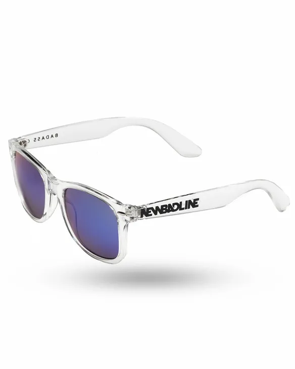 OKULARY CLASSIC CLEAR FLASH GREEN MIRROR 01-15