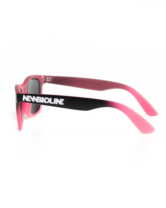 OKULARY CLASSIC TONAL BLACK / PINK MAT RED MIRROR 01-13