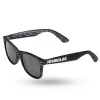OKULARY CLASSIC WOOD II BLACK / WHITE MAT BLACK 01-45