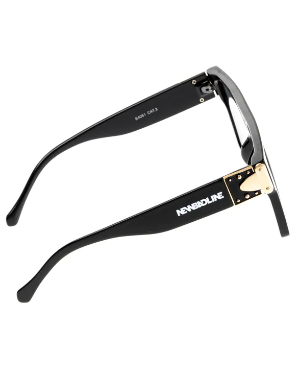 OKULARY CLIP BLACK FLASH BLACK 00-261