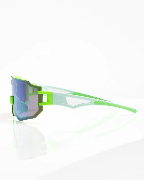 OKULARY DUSK GREEN / MINT MAT GREEN MIRROR 01-104