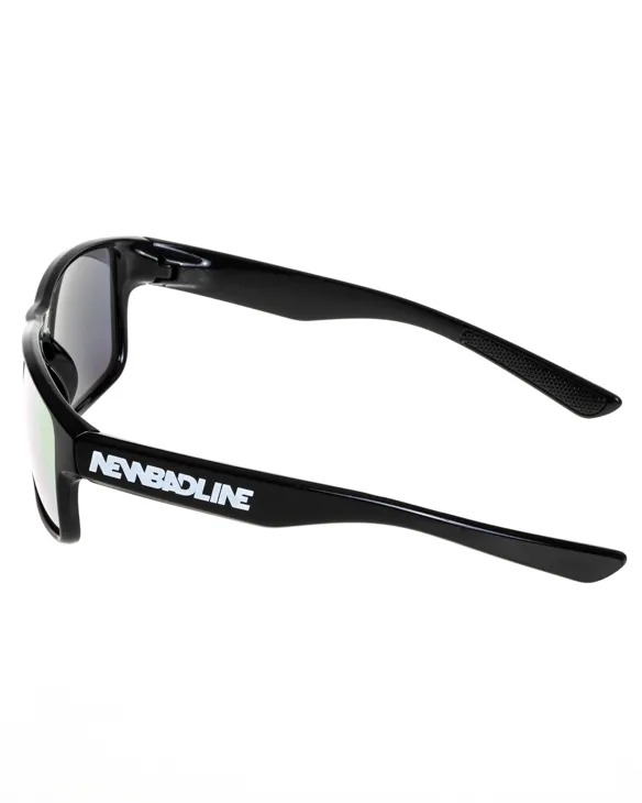 OKULARY HAMMER BLACK FLASH RED MIRROR 00-249