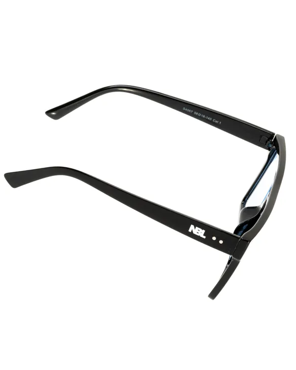 OKULARY JETTY BLACK FLASH BLUE SHADOW 00-314