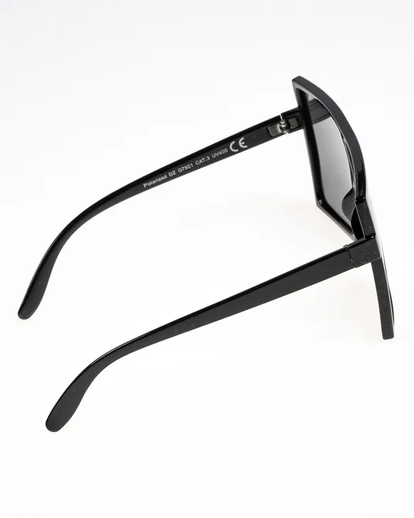 OKULARY JOLT POLARIZED BLACK FLASH SILVER 00-527