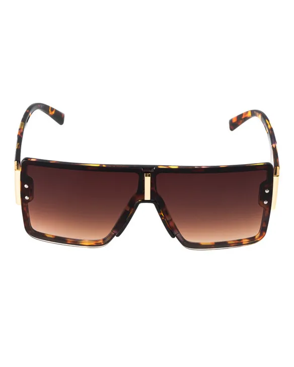 OKULARY KOX BROWN-GOLD FLASH BROWN 00-425