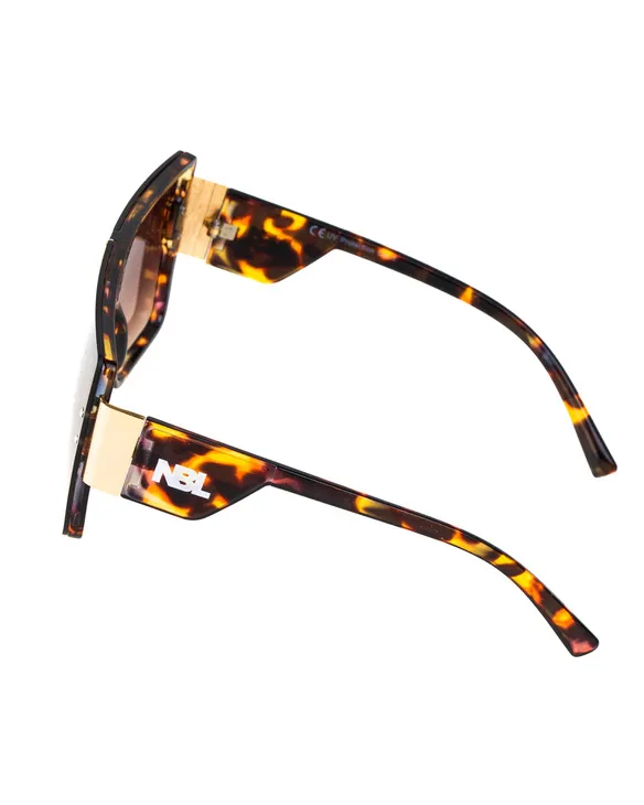 OKULARY KOX BROWN-GOLD FLASH BROWN 00-425