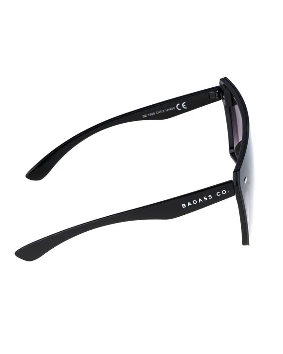 OKULARY PILLAR BLACK FLASH BLACK 00-382
