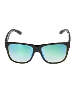 OKULARY SHADE BLACK FLASH GREEN MIRROR 00-606
