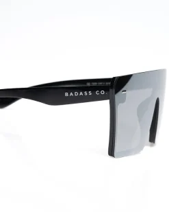 OKULARY SHATTER BLACK FLASH SILVER MIRROR 01-120