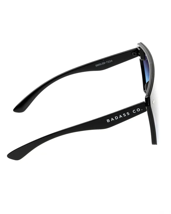 OKULARY SIZZLE BLACK FLASH BLUE SHADOW 00-288